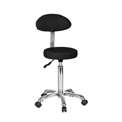 Sgabello rotondo con schienale ovale Fast+ Weelko
