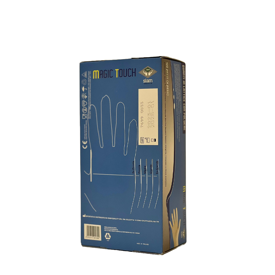 GUANTI IN LATTICE CON POLVERE 1 CT DA 10 CNF