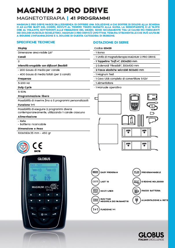 Magnetoterapia Magnum 2 Pro Drive