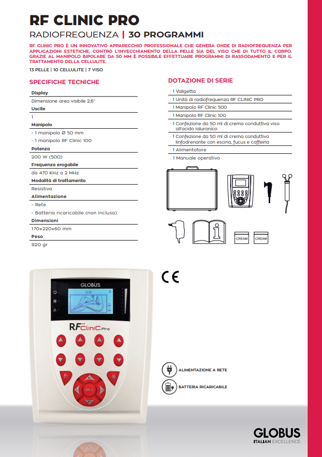 Radiofrequenza RF Clinic Pro
