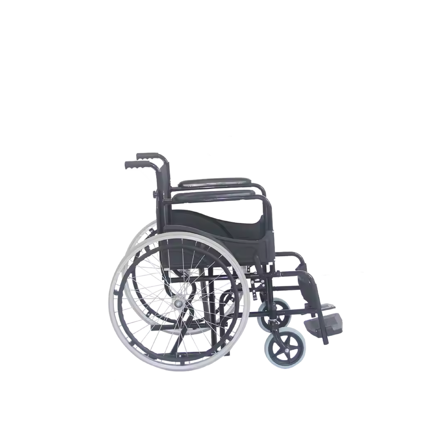 SEDIA A ROTELLE IN ACCIAIO