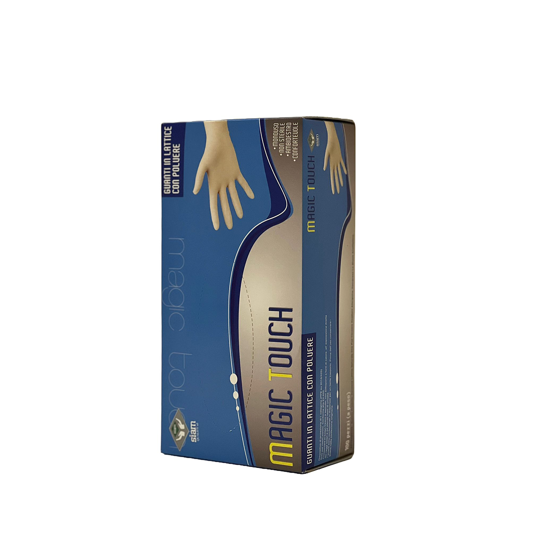 GUANTI IN LATTICE CON POLVERE 1 CNF DA 100 GUANTI