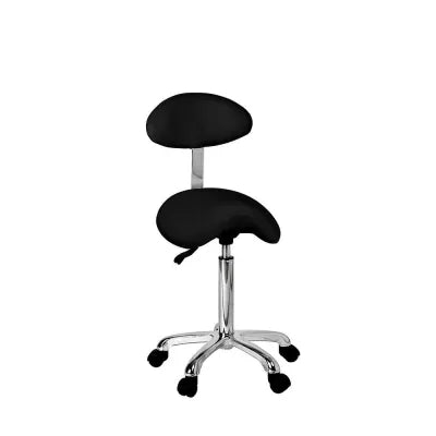 Sgabello con schienale Organic+ Weelko