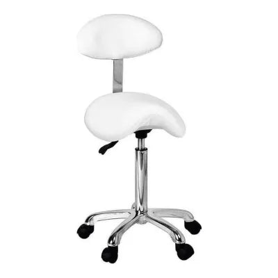 Sgabello con schienale Organic+ Weelko