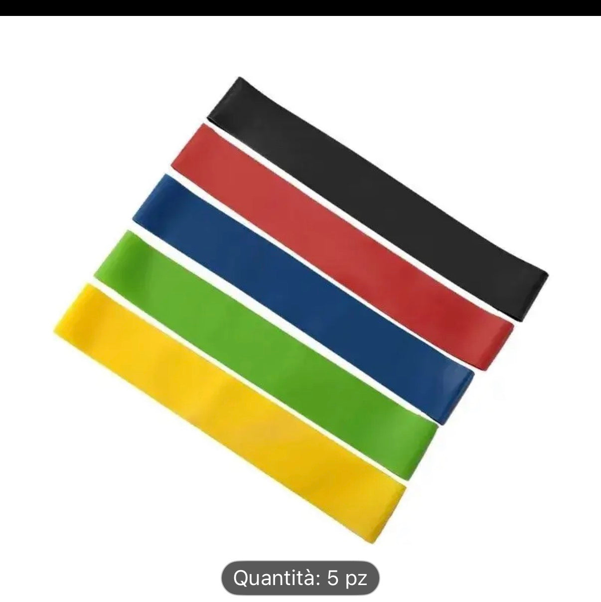 Bande Elastiche Latex - Set da 5