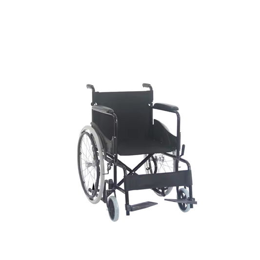 SEDIA A ROTELLE IN ACCIAIO